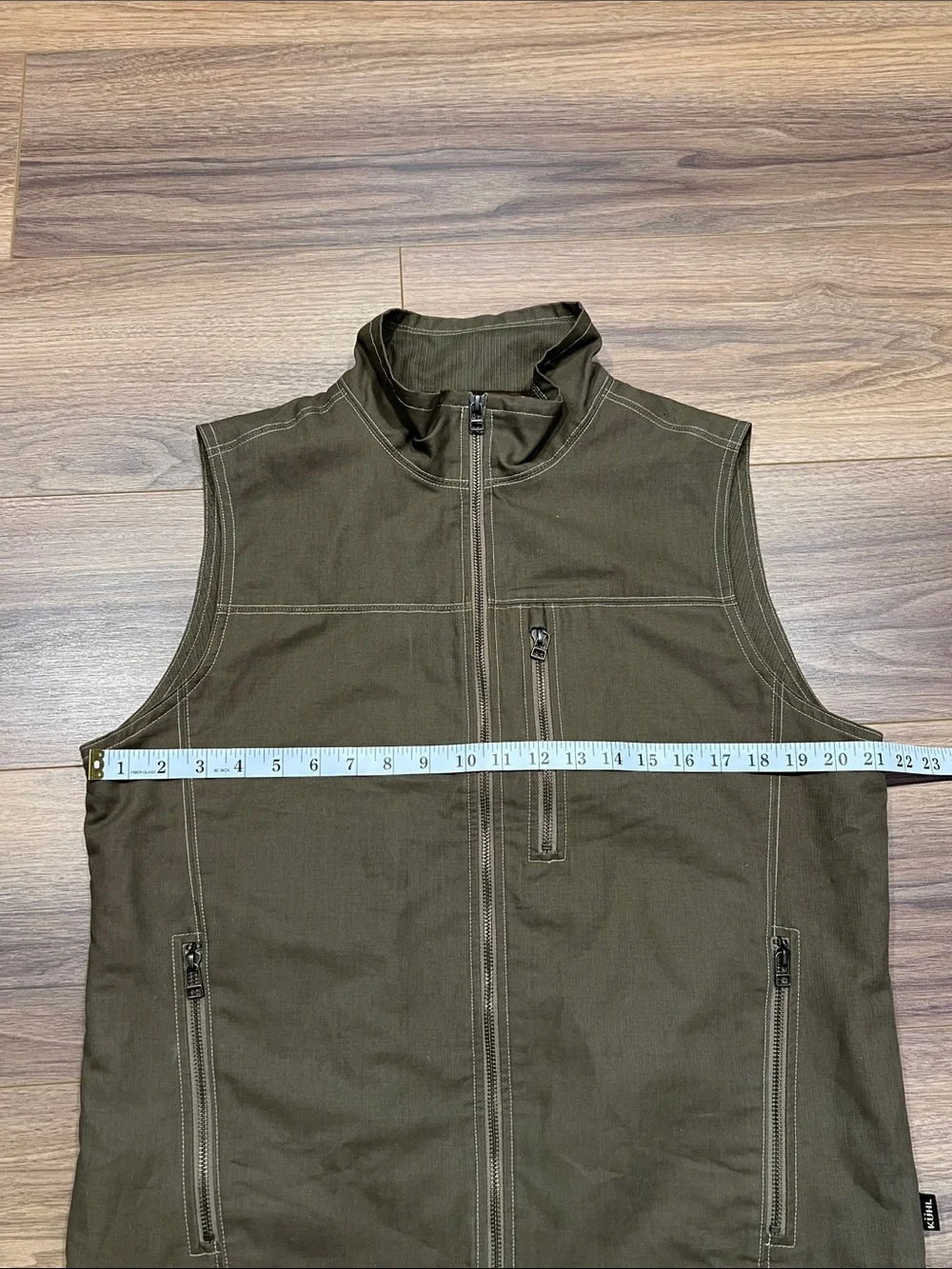 Kuhl Burr Vest in Dark Brown Size Medium